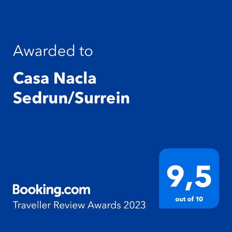 Apartamento Casa Nacla Sedrun/Surrein Exterior foto